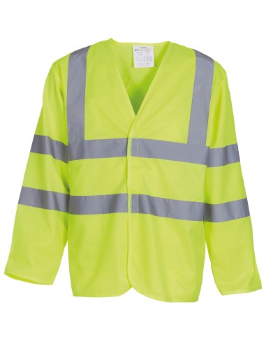 YOK-HVJ200-Gilet haute visibilité manches longues (HVJ200)